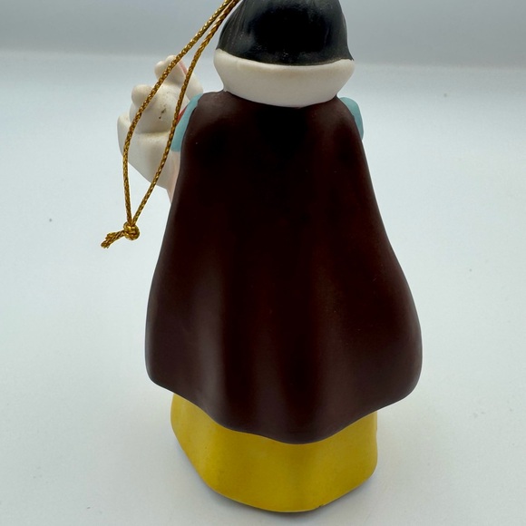 Snow White Porcelain Ornament Schmid 4.5 in 1980s Vintage Disney Princess - Picture 4 of 6